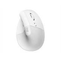 ratón vertical logitech lift wireles blanco(910-006496)