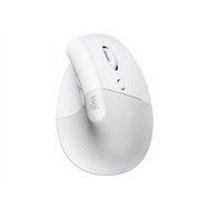 ratón vertical logitech lift wireles blanco(910-006496)