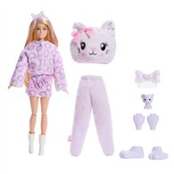 muñeca gatito lila cutie reveal lazos dulces barbie