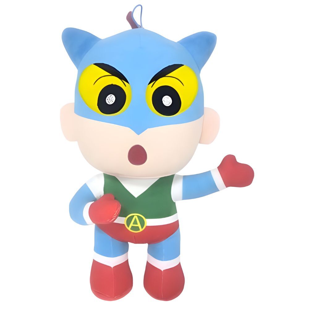 peluche superheroe shin chan 20cm