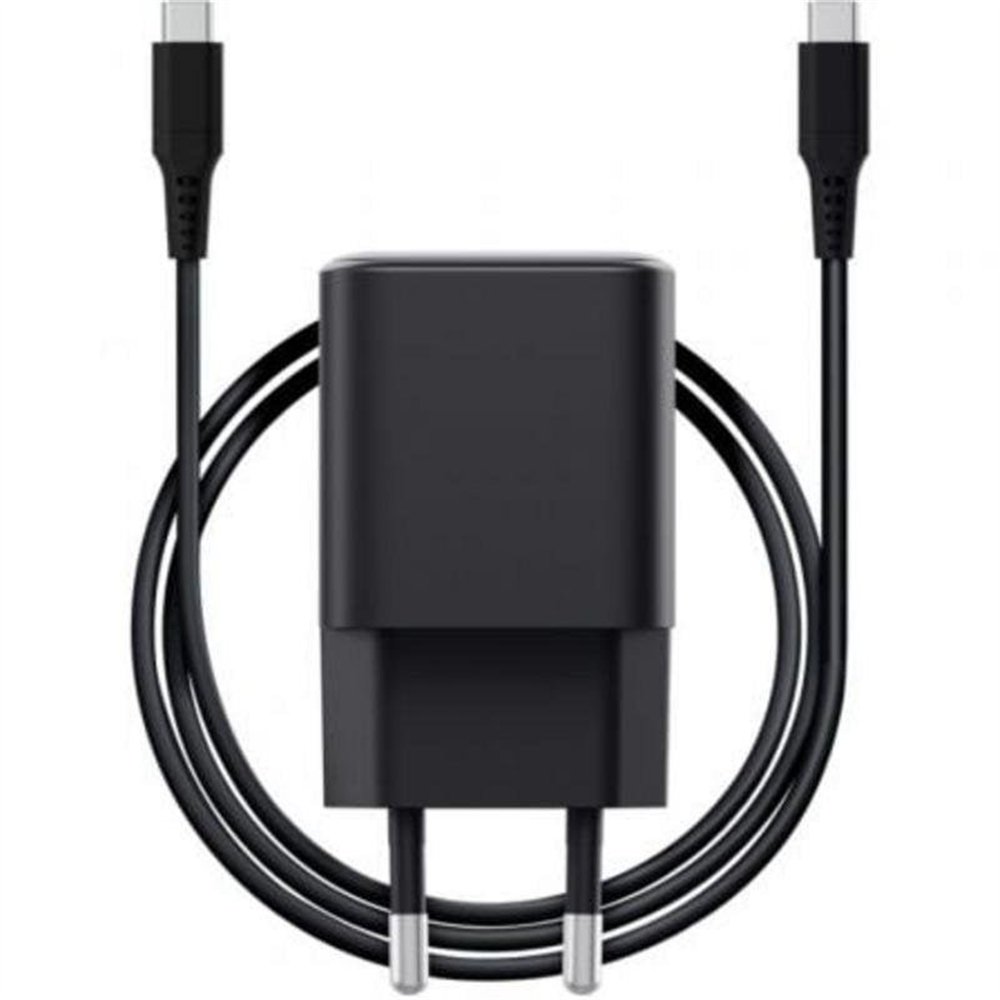 cargador gan trust maxo usb-c 65w + cable usb-c 2m black