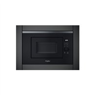 whirlpool wmf201g microondas con grill 20l 800w acero inoxidable negro