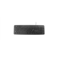 gembird kb-u-103 teclado usb inglés de ee. uu. negro
