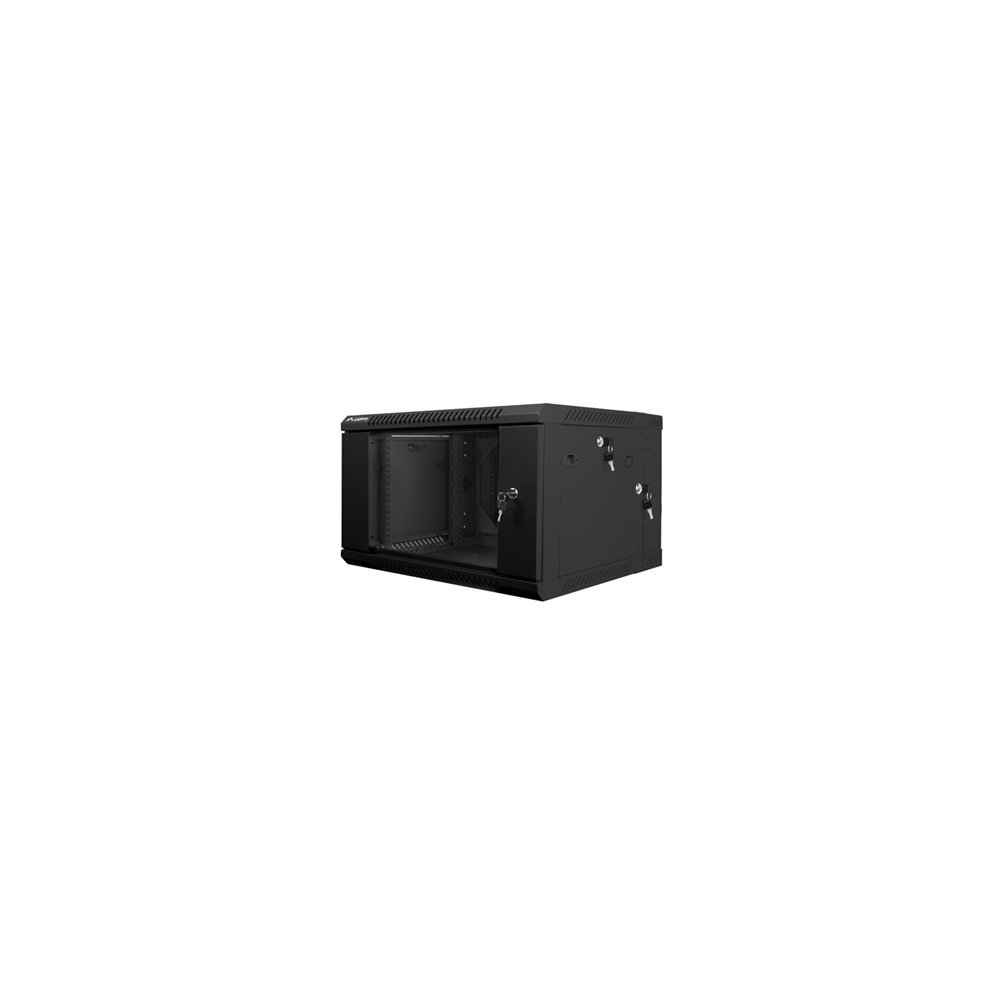 lanberg wf02-6606-10b armario rack 6u bastidor de pared negro
