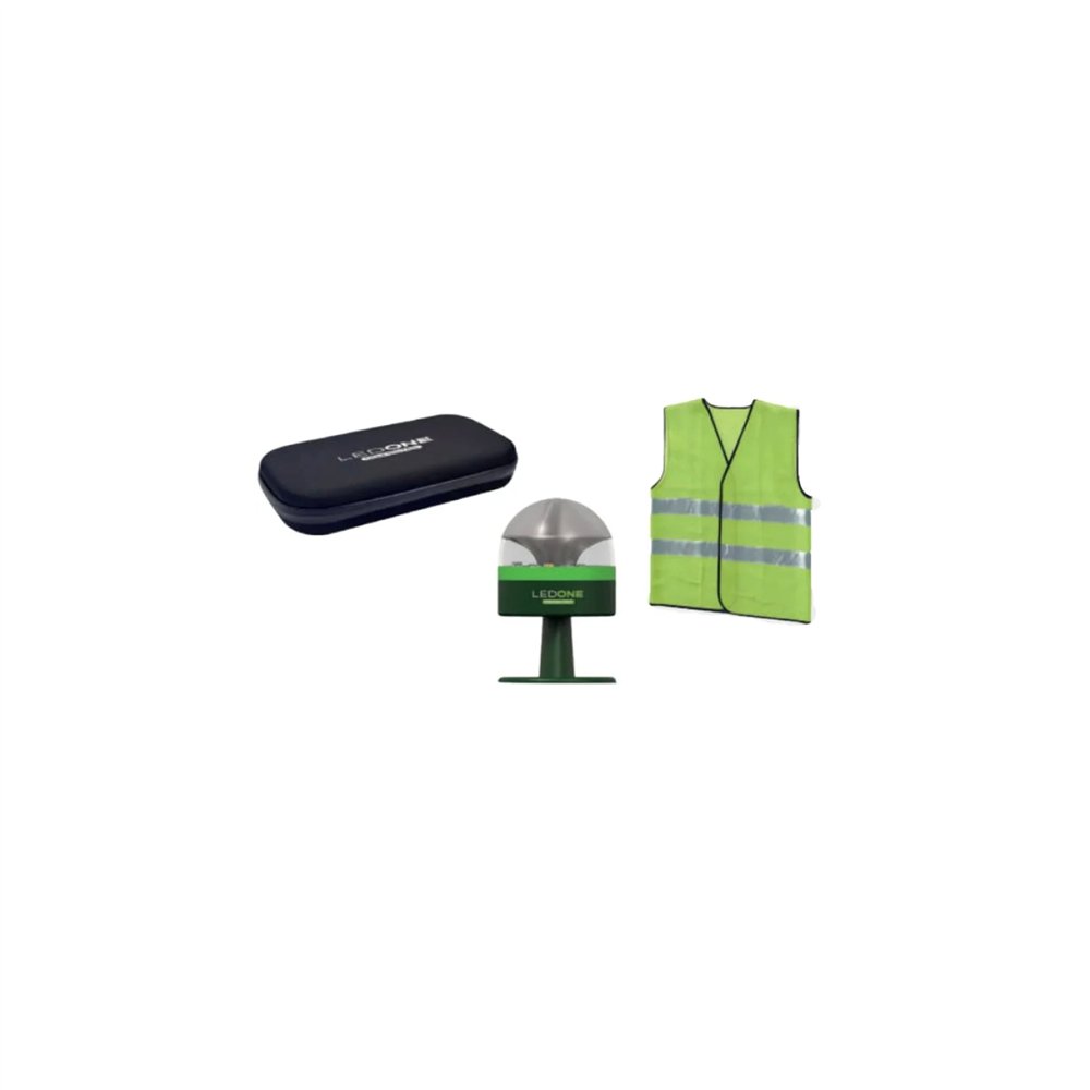 erum vial kit de emergencia baliza luminosa v16 geolocalizada dgt chaleco estuche