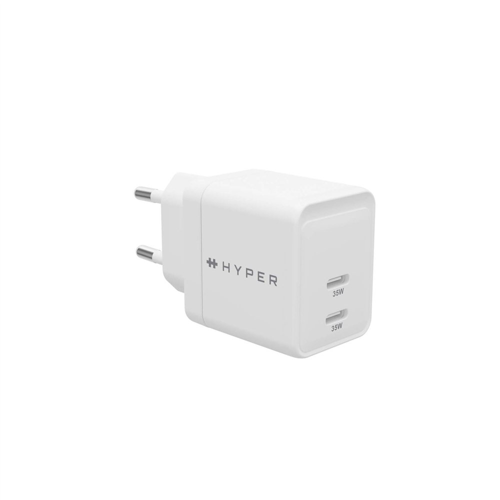 hyper hjg35eu cargador de dispositivo móvil auriculares, auriculares, smartphone, ver blanco corriente alterna carga rápida inte