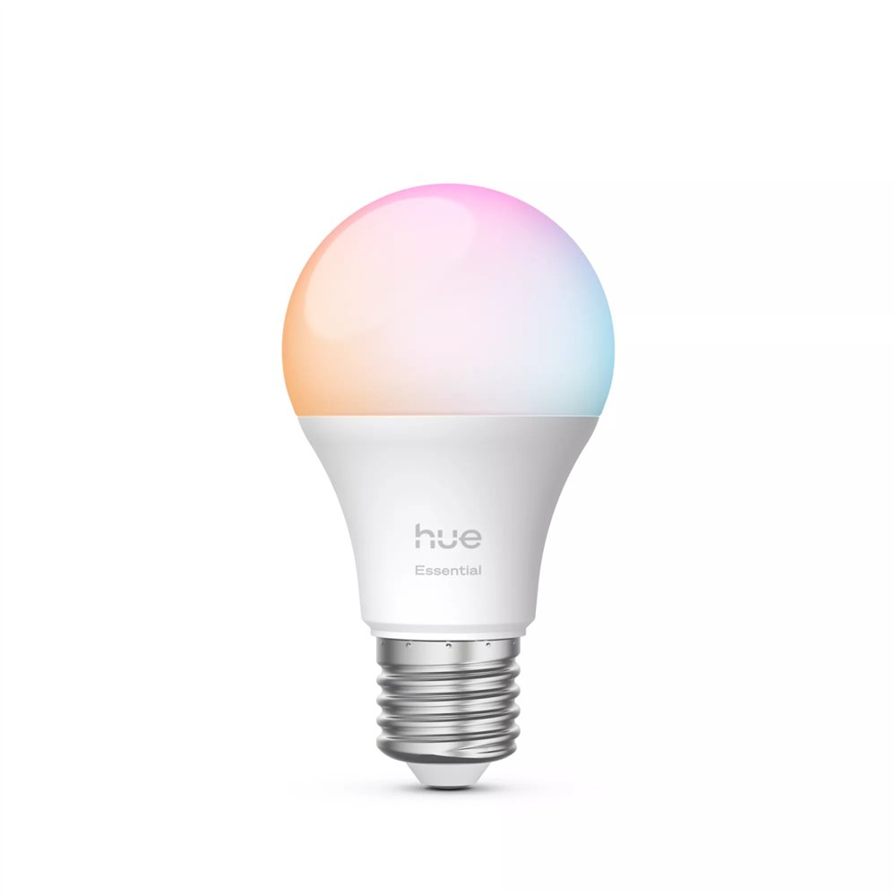 philips hue white and color ambiance essential a60 - bombilla inteligente e27 - 806 lm - 8 w