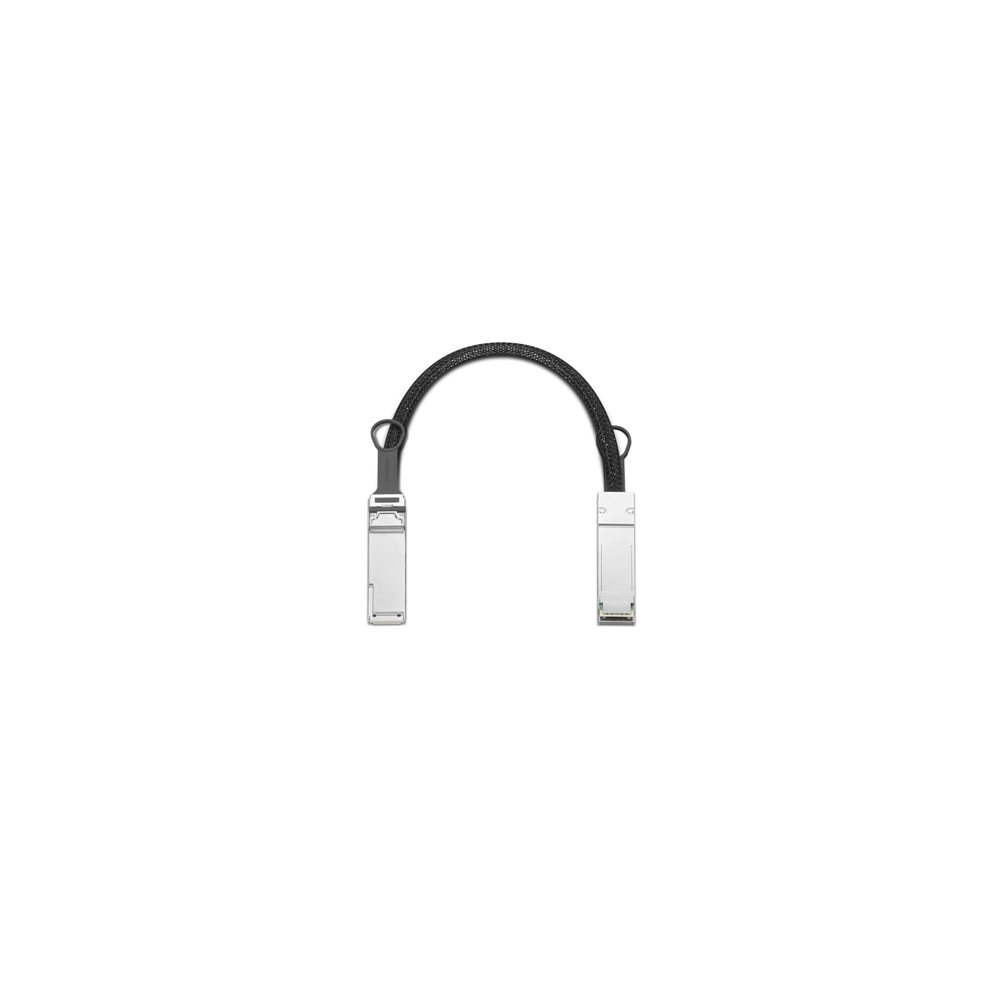 lenovo 4x91u42988 cable de fibra óptica e infiniband 0,4 m qsfp negro