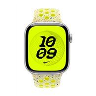apple mga94zm/a accesorios para dispositivos vestibles inteligentes grupo de rock amarillo aluminio, fluoroelastómero