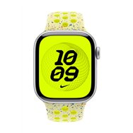apple mga94zm/a accesorios para dispositivos vestibles inteligentes grupo de rock amarillo aluminio, fluoroelastómero