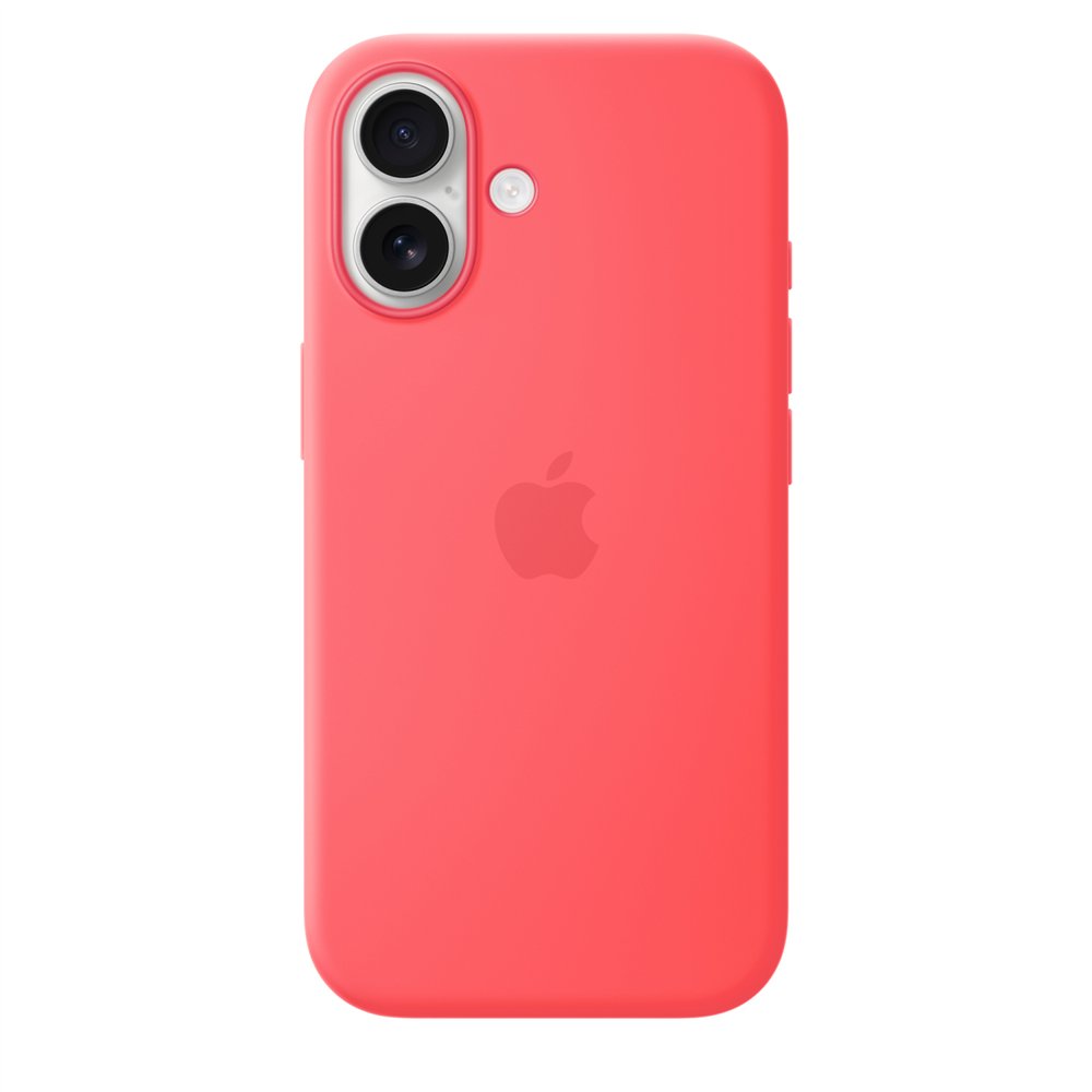 apple funda de silicona con magsafe para el iphone 17 - guayaba intenso
