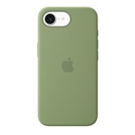 apple funda de silicona con magsafe para el iphone 17e - musgo claro
