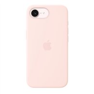 apple funda de silicona con magsafe para el iphone 17e – rosa palo