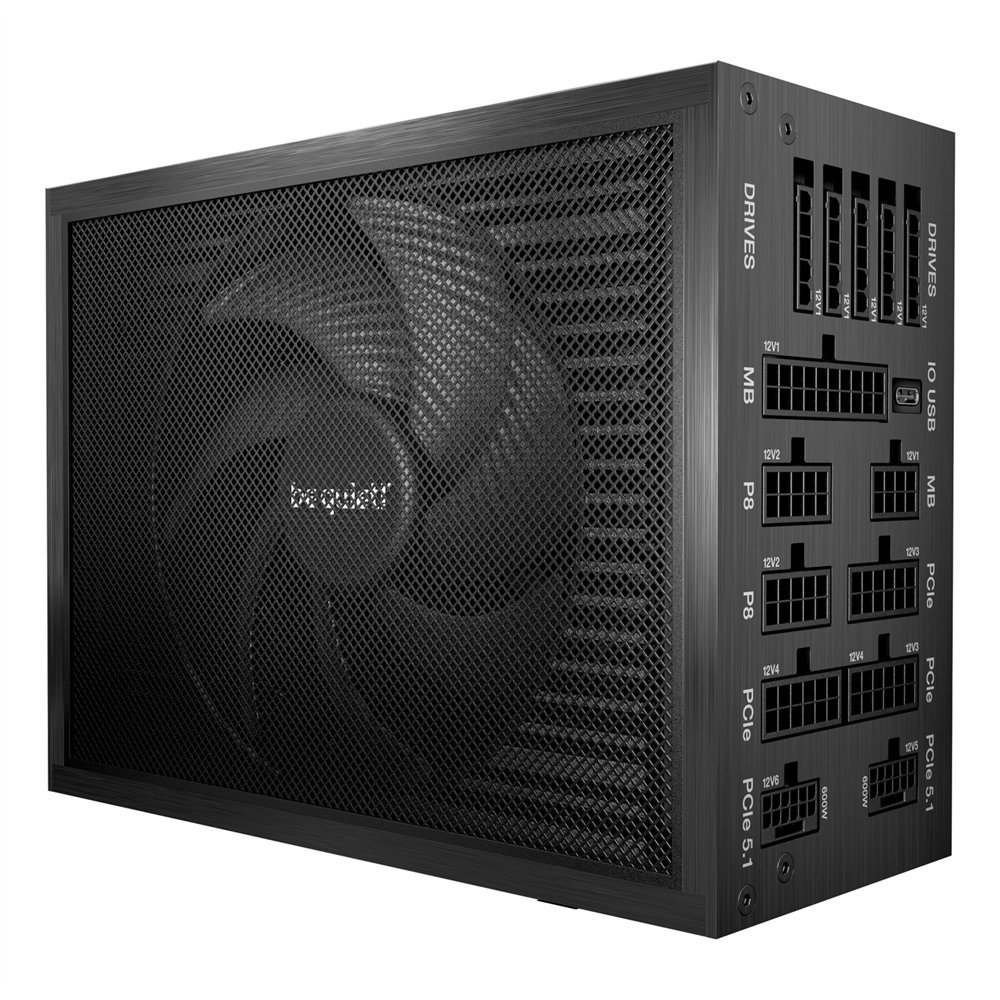 be quiet! dark power pro 14 io unidad de fuente de alimentación 1300 w 20+4 pin atx atx negro