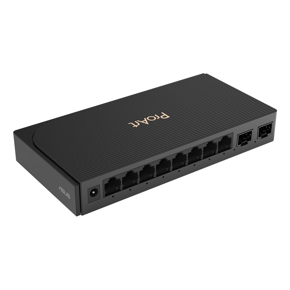 asus proart switch pqg-u1080 no administrado 2.5g ethernet (100/1000/2500) negro