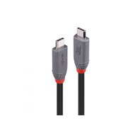 lindy 36956 cable usb usb4 gen 3x2 0,8 m usb c 40 gbit/s 240 w negro