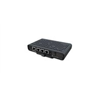 mikrotik hap be lite router inalámbrico ethernet doble banda (2,4 ghz / 5 ghz) negro