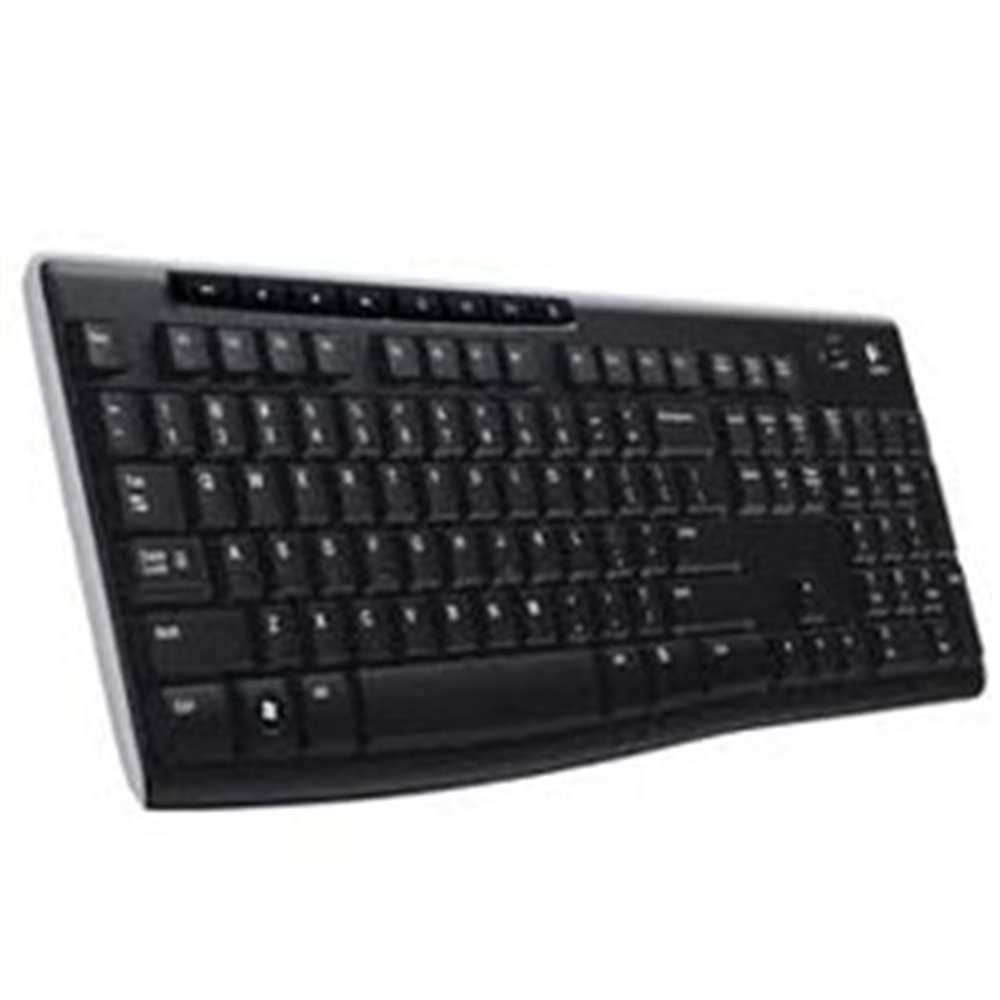 teclado logitech k270 rf wireless negro (920-003746)