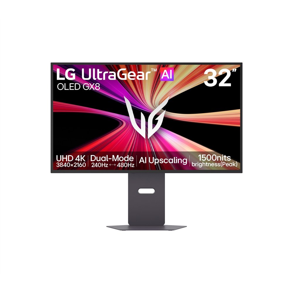 lg 32gx870b-b.aeu pantalla para pc 81,3 cm (32") 3840 x 2160 pixeles 4k ultra hd oled negro