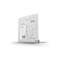 lindy 40439 bloqueador de puerto usb tipo c blanco 10 pieza(s)