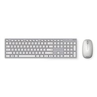 asus w5000 teclado ratón incluido oficina rf inalámbrico qwerty español blanco