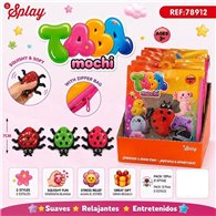 juguete antiestres taba mochi mariquita 7cm surtido