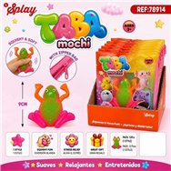 juguete antiestres taba mochi rana 9cm surtido