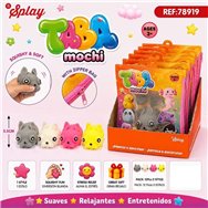 juguete antiestres taba mochi perro 5.5cm surtido