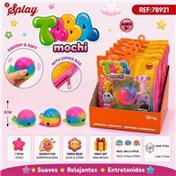 juguete antiestres taba mochi ballena 5cm surtido