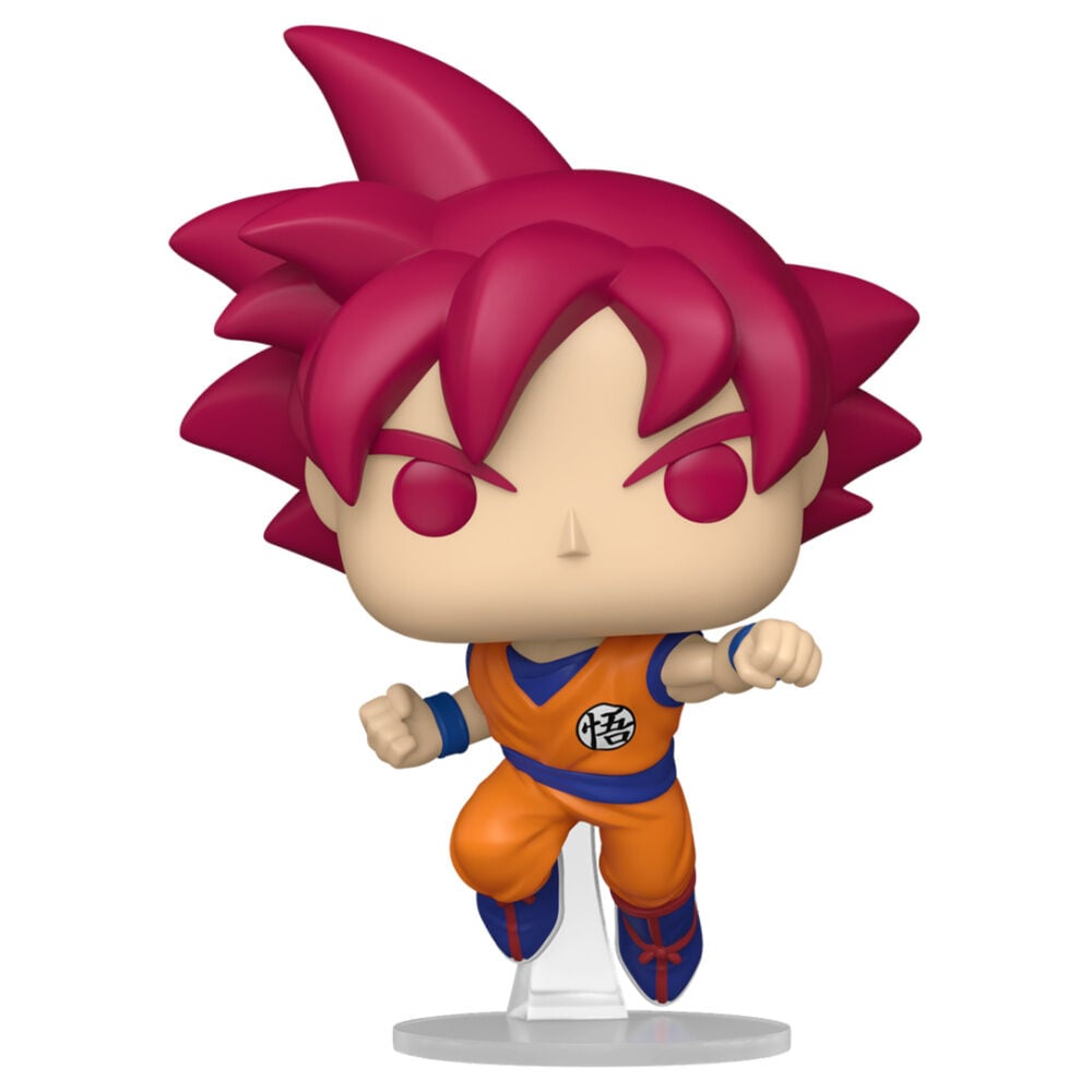 figura pop dragon ball super - super saiyan god goku