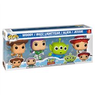 blister 4 figuras pop disney pixar toy story