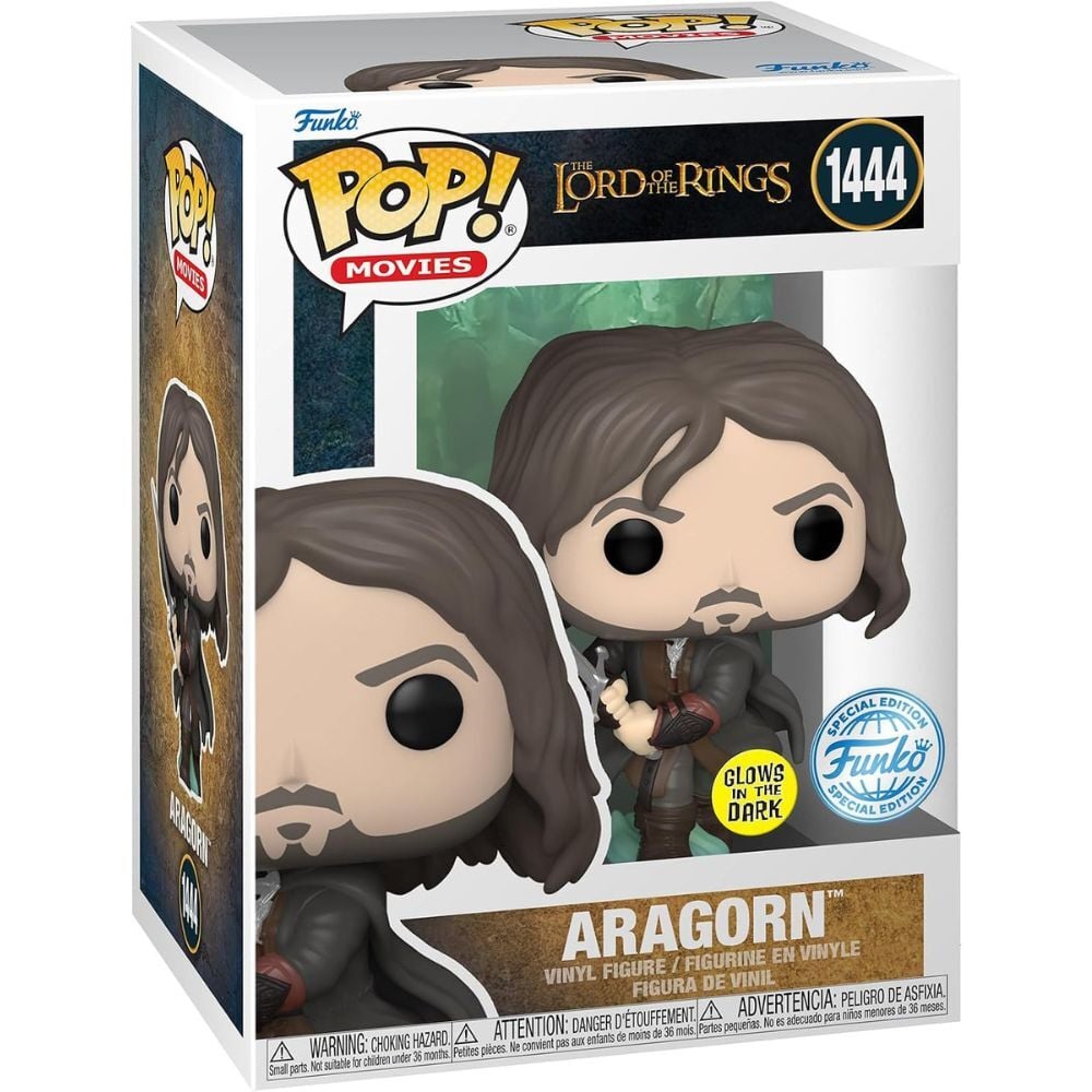 figura pop el señor de los anillos aragorn exclusive