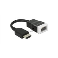 adaptador/cable delock hdmi a/m - vga hdb15/h +audio