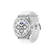 samsung galaxy watch 8 classic 3,3 cm (1.3") amoled 46 mm digital 438 x 438 pixeles pantalla táctil 4g plata wifi gps (satélite)