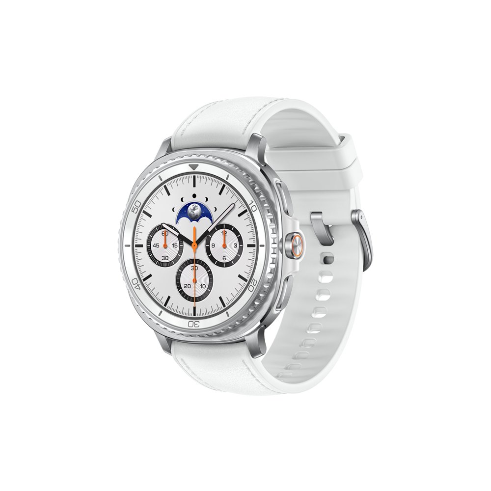 samsung galaxy watch 8 classic 3,3 cm (1.3") amoled 46 mm digital 438 x 438 pixeles pantalla táctil 4g plata wifi gps (satélite)
