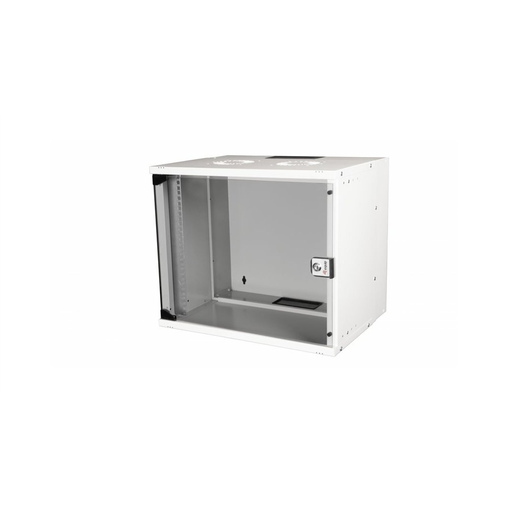 equip ewm-09-5440-g armario rack 9u bastidor de pared gris claro