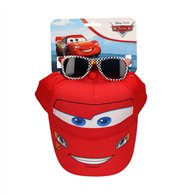 set gorra + gafas sol cars disney pixar