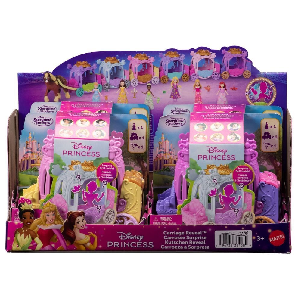 mini carroza princesas disney surtido