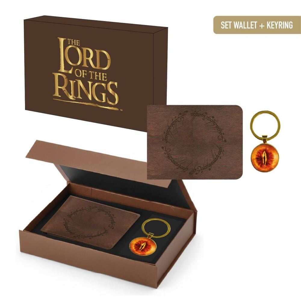 set regalo cartera hobbit el señor de los anillos