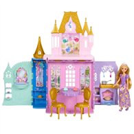 muñeca rapunzel y castillo princesas disney