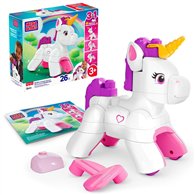 unicornio encantado bloques de construccion mega bloks