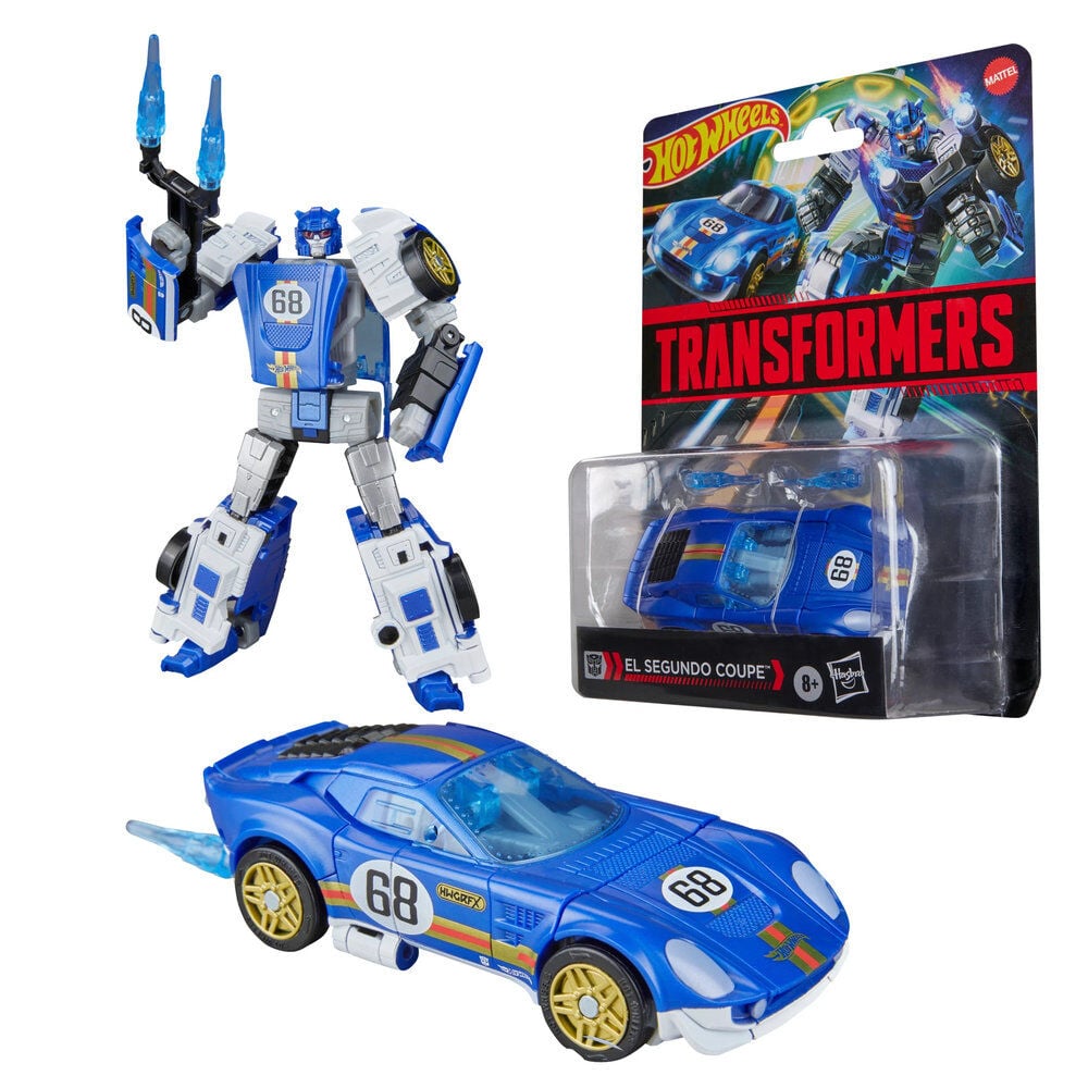 figura el segundo coupe hot wheels transformers 12.5cm