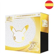 estuche entrenador elite 30th aniversario cartas pokemon español
