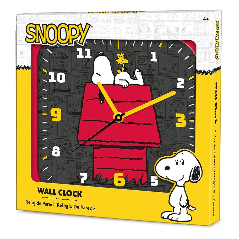 reloj pared snoopy peanuts
