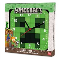 reloj pared minecraft