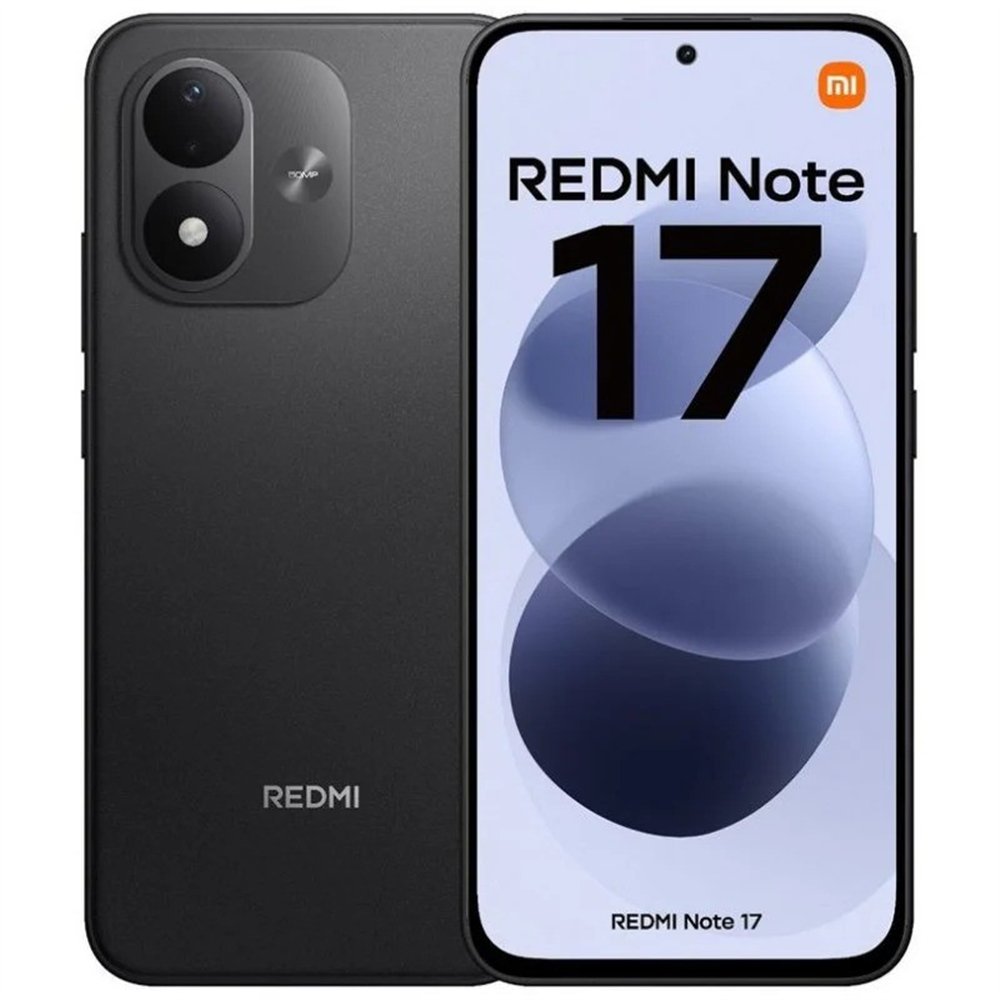 smartphone xiaomi redmi note 17 6.99 6gb/256gb/50mp/nfc/4g black