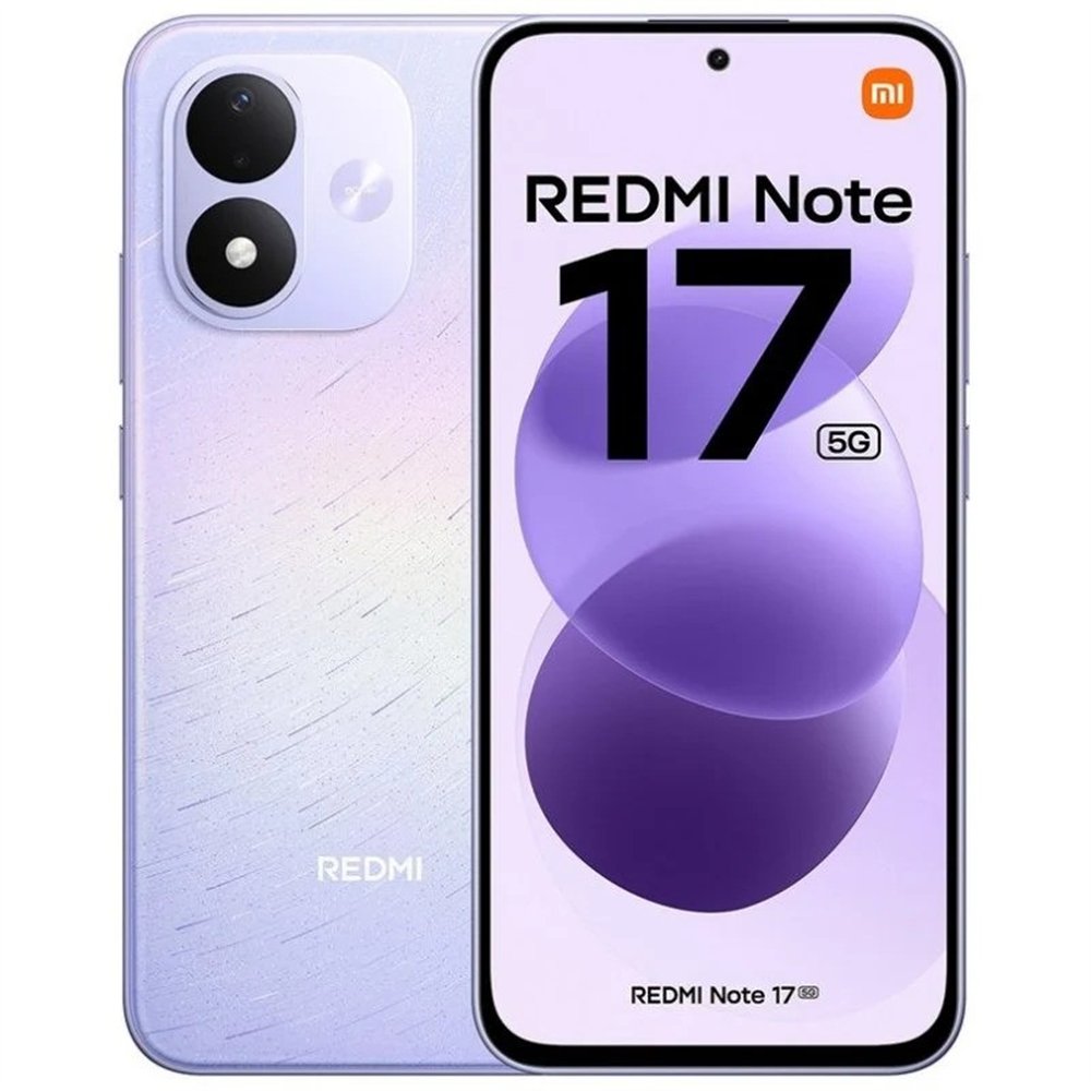 smartphone xiaomi redmi note 17 6.99 6gb/256gb/50mp/nfc/5g purple