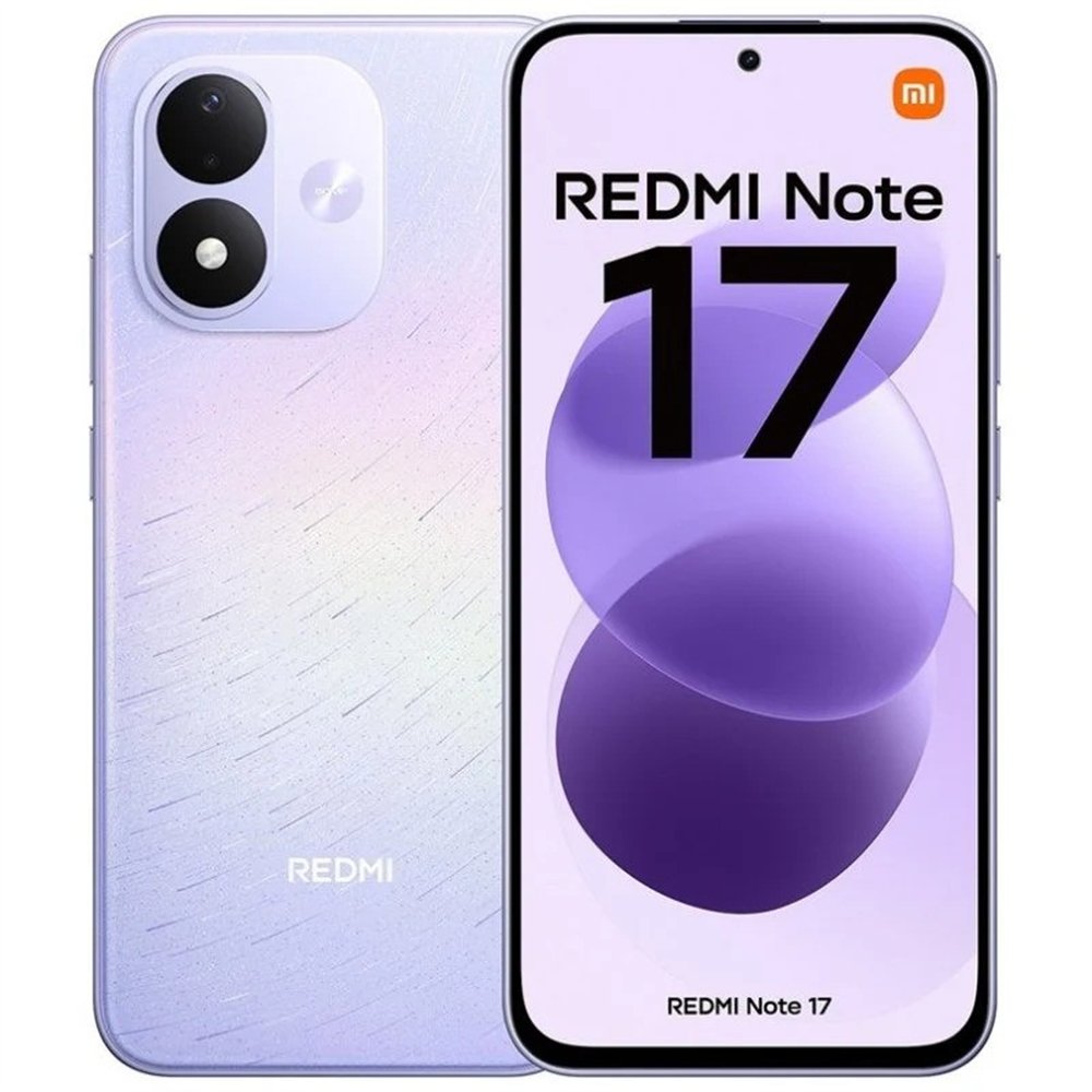 smartphone xiaomi redmi note 17 6.99 4gb/128gb/50mp/nfc/4g purple