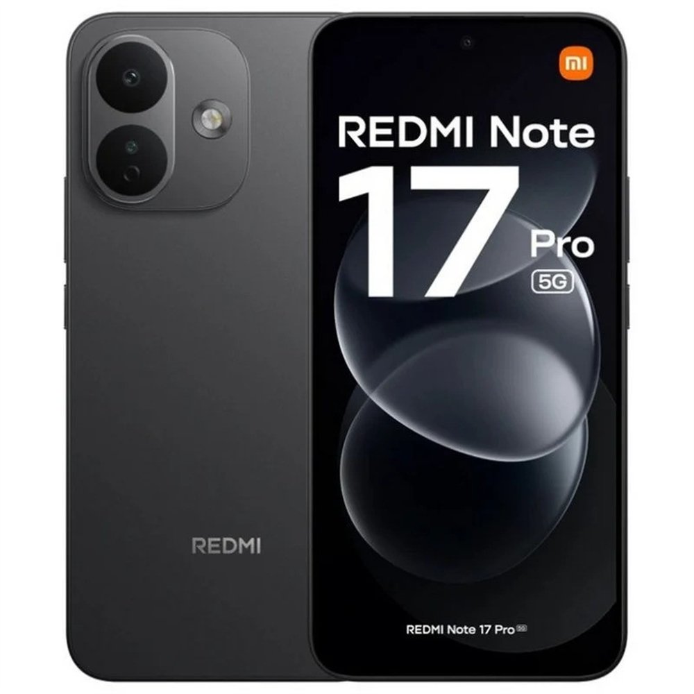 smartphone xiaomi redmi note 17 pro 6.83 6gb/256gb/50mp/nfc/5g black