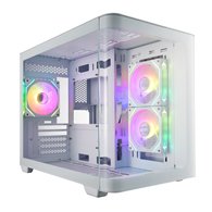fsp s380-wa carcasa mini tower mitx, matx blanco argb